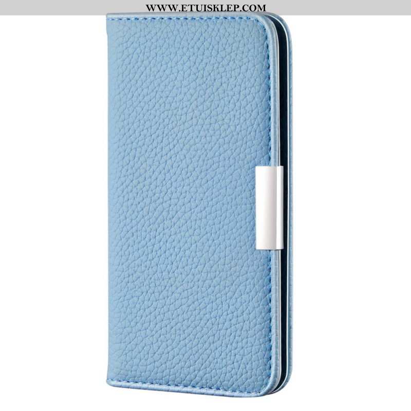 Etui Na Telefon do Samsung Galaxy A13 5G / A04s Etui Folio Liczi Ze Sztucznej Skóry Ultra Szykowny